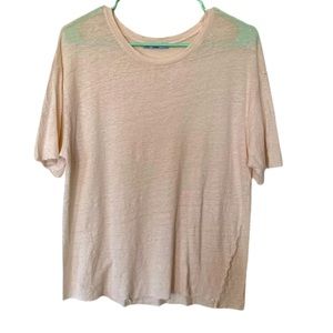 Women’s frayed Zara shirt